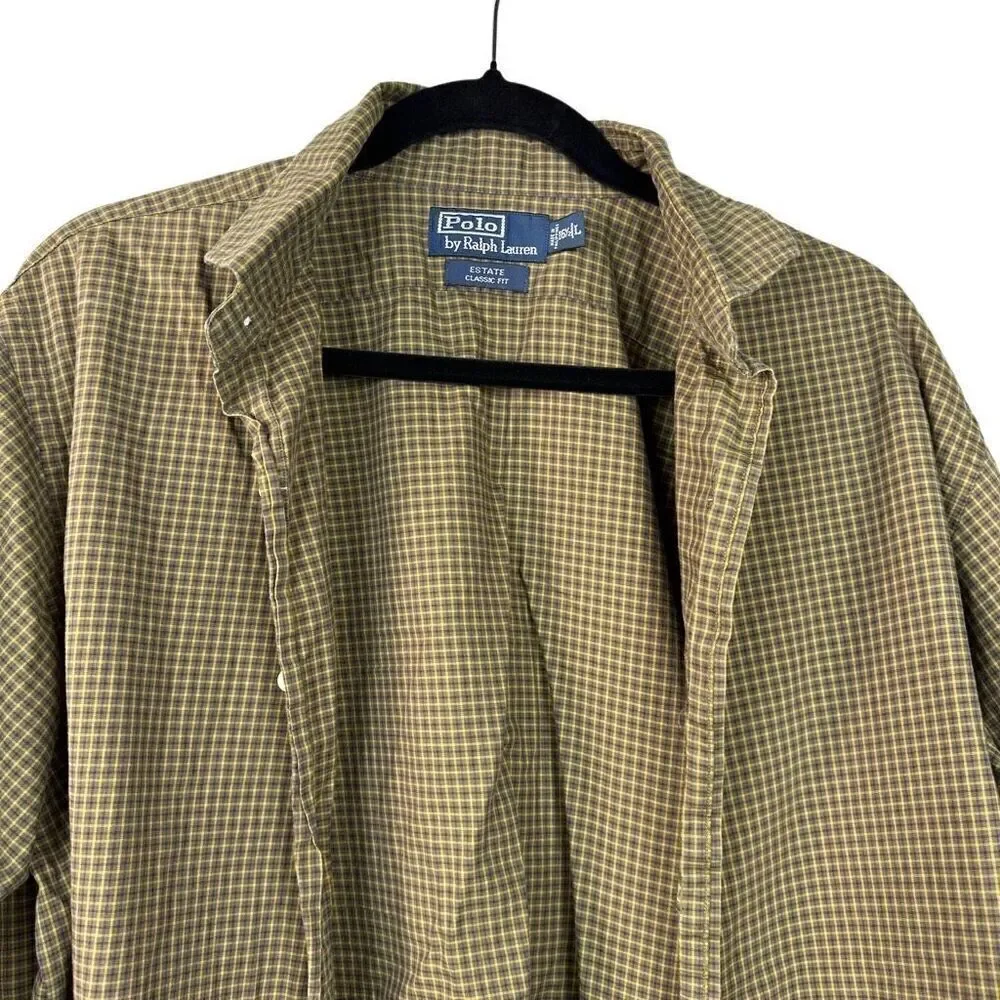 Ralph Lauren Blake Mens Button Down  size large